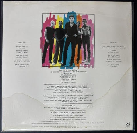 The Jim Carroll Band – Catholic Boy (Vinyl LP, Album, 1980, ATCO Records)