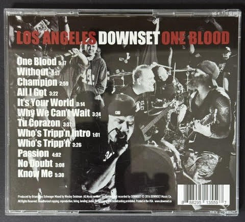 Downset – One Blood (CD, 2014, Self-Released, Signed J-Card)