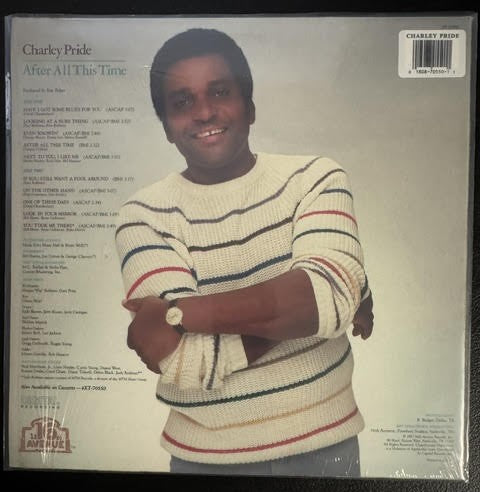 Charley Pride – After All This Time (Vinyl LP, 1987, 16th Avenue Records ST-70550, US SRC Pressing)