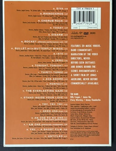 The Smashing Pumpkins – 1991-2000 Greatest Hits Video Collection (DVD, 2001, Virgin, 72434-77912-9-1, EU Printing)