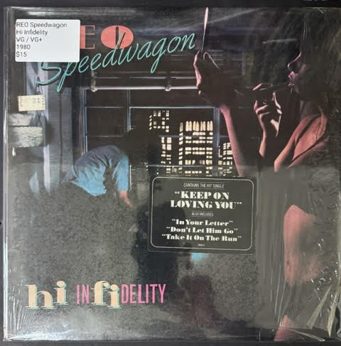 REO Speedwagon – Hi Infidelity (Vinyl LP, 1980, Epic FE 36844, Pitman Pressing, Kendun)