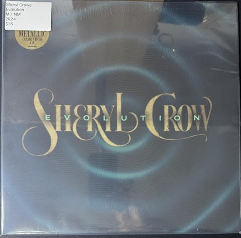 Sheryl Crow – Evolution (Vinyl, LP, Album, Limited Edition, Stereo, Gold Metallic, 2024, The Valory Music Co. 00843930103690)