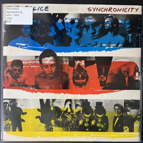 The Police – Synchronicity (Vinyl, LP, Album, 1983, A&M Records SP-3735, Purple Translucent, Electrosound Midwest Pressing, Masterdisk RL)