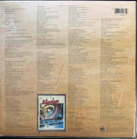 Thomas Dolby – The Golden Age Of Wireless (Vinyl, LP, Album, 1982, Harvest ST-12203, Winchester Pressing, Wally Traugott Mastering)