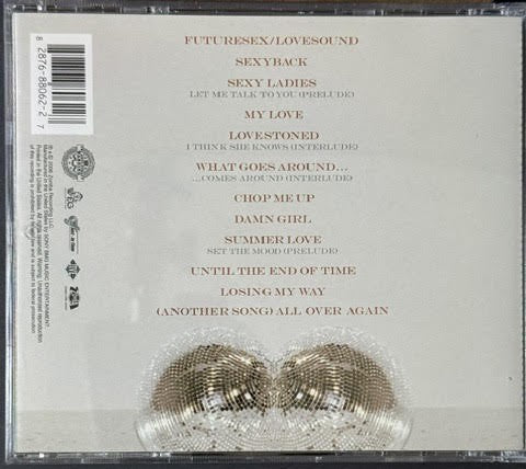 Justin Timberlake – Futuresex/Lovesounds (CD, Album, 2006, Jive / Zomba Label Group 82876-88062-2)