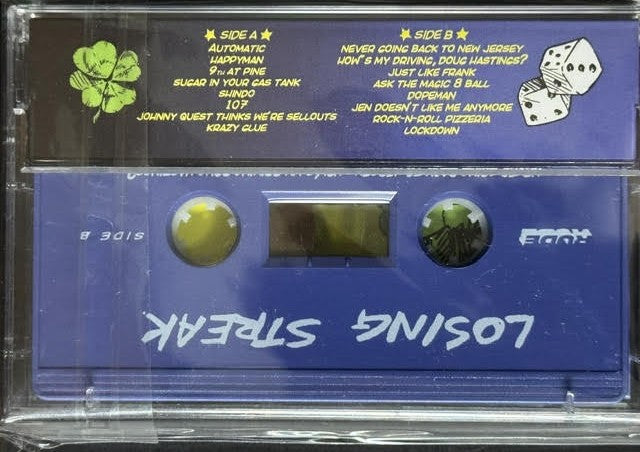 Less Than Jake – Losing Streak (Indigo Blue Cassette, 2026, Rude Records)
