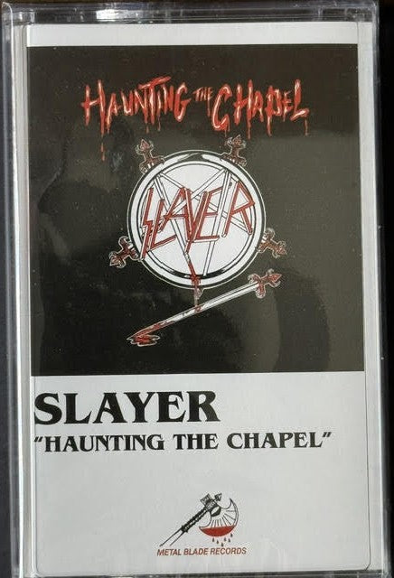 Slayer – Haunting the Chapel (Remastered Cassette EP, 2021, Metal Blade Records)