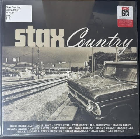 Various – Stax Country (Vinyl, LP, Compilation, Stereo, 2017, Craft Recordings CR00058 / Stax CR00058)