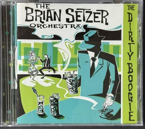 The Brian Setzer Orchestra – The Dirty Boogie (CD, 1998, Interscope Records INTD-90183, Universal Pinckneyville)