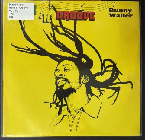 Bunny Wailer – Rock 'N' Groove (LP, 1981, Solomonic, Jamaica, DSR Runout Variant 2)