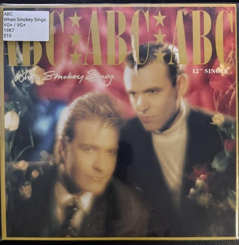 ABC – When Smokey Sings (12" Single, 1987, Mercury 888 726-1, Hauppauge Pressing)