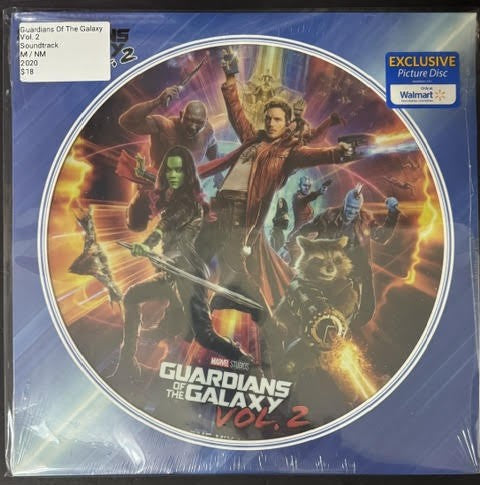 Various – Guardians Of The Galaxy Vol. 2: Awesome Mix Vol. 2 (Vinyl LP, 2020, Hollywood Records D003630701, Walmart Exclusive Picture Disc)