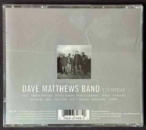 Dave Matthews Band – Everyday (CD, 2001, RCA / BMG 07863 67988-2)