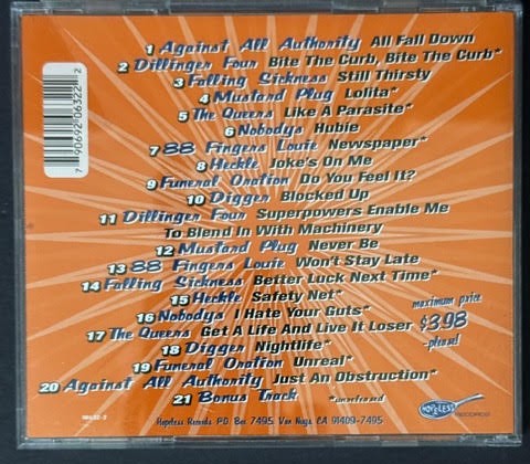 Various – Hopelessly Devoted To You Too, Vol. II (CD, 1998, Hopeless Records HR632-2)