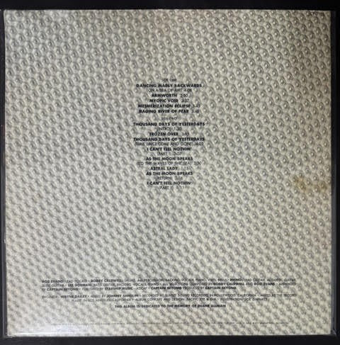 Captain Beyond – Captain Beyond (Vinyl LP, 1972, Capricorn Records CP 0105, 3D Cover, Pitman Pressing, Variant 4)