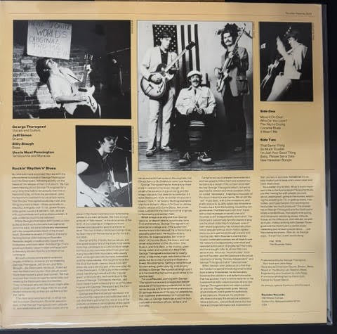 George Thorogood And The Destroyers – Move It On Over (Vinyl LP, 1978, Rounder Records 3024, Wakefield Pressing)