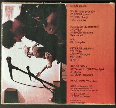 Aggressive Perfectors – Siren Season (CD, 2012, Candyhammer Music, Local Artist