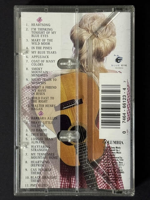 Dolly Parton – Heartsongs (Live From Home) (Cassette, 1994, Columbia CT 66123)