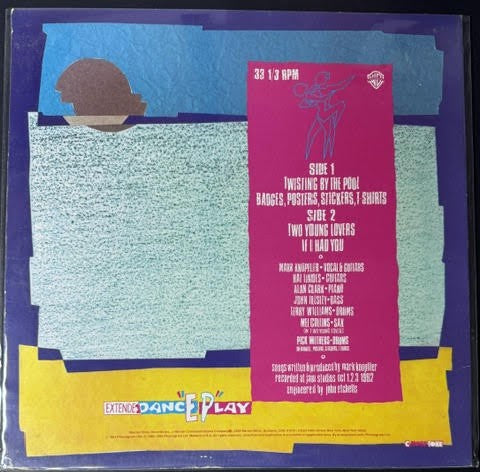 Dire Straits – ExtendeDancEPlay (Vinyl, 12", 33 ⅓ RPM, EP, 1983, Warner Bros. Records 0-29800, Specialty Pressing)