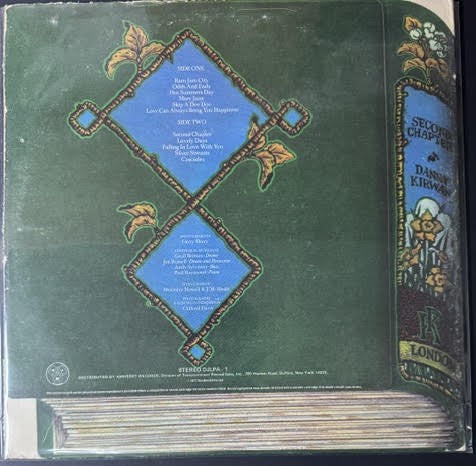 Danny Kirwan – Second Chapter (LP, Album, Gatefold, 1975, DJM Records DJLPA-1)