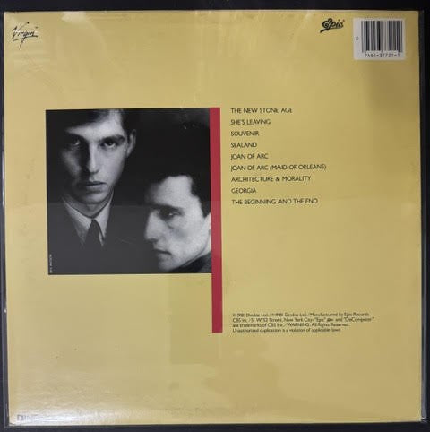 Orchestral Manoeuvres In The Dark – Architecture & Morality (Vinyl LP, 1981, Epic ARE 37721, Terre Haute Pressing)