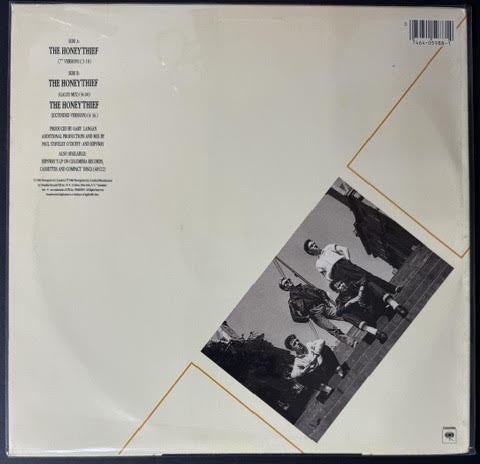 Hipsway – The Honeythief (Vinyl 12-Inch Single, 1986, Columbia)