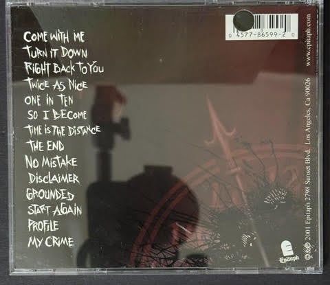 Deviates – Time Is The Distance (CD, 2001, Epitaph 86599-2)