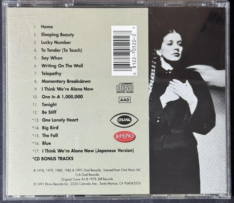 Lene Lovich – Stateless...Plus (CD, Album, Remastered, Rhino Records R2 70520 / Oval R2 70520)