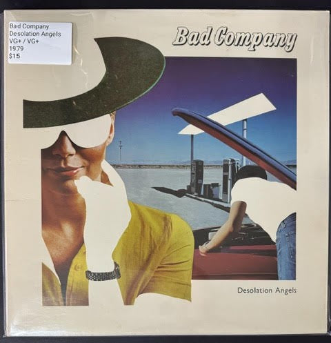 Bad Company – Desolation Angels (LP, 1979, Swan Song SS 8506, Specialty Pressing, Gatefold)