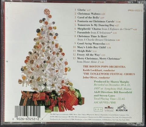 The Boston Pops Orchestra – Holiday Pops (CD, 1998, RCA Victor 09026-63252-2, Keith Lockhart)