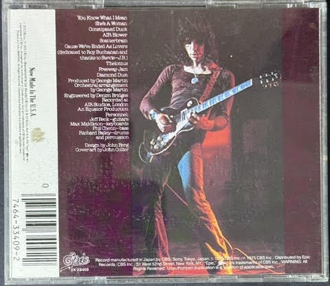 Jeff Beck – Blow By Blow (CD, Album, Reissue, Epic – EK 33409)