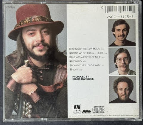 Chuck Mangione – Chase The Clouds Away (CD, Album, Reissue, Audio Master Plus Series, A&amp;M Records CD 3115)