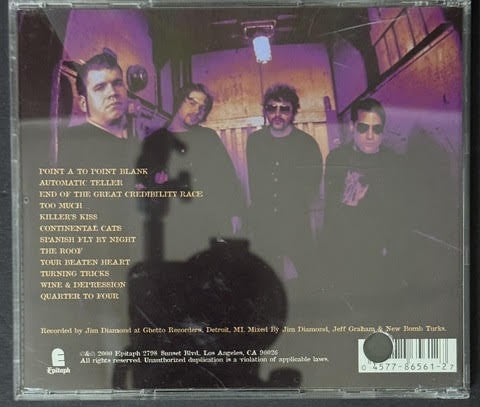 New Bomb Turks – Nightmare Scenario (CD, 2000, Epitaph 86561-2)