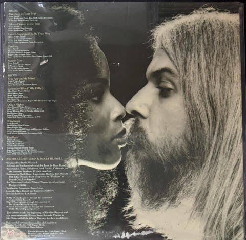 Leon & Mary Russell – Wedding Album (Vinyl LP, 1976, Paradise Records PA 2943, Winchester Pressing, KENDUN Mastering)