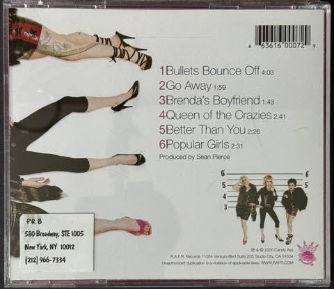 Candy Ass – Orgy (CD, Maxi-Single, 2000, R.A.F.R. RAFR 007)