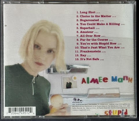 Aimee Mann – I'm With Stupid (CD, Album, DGC DGCD-24951)