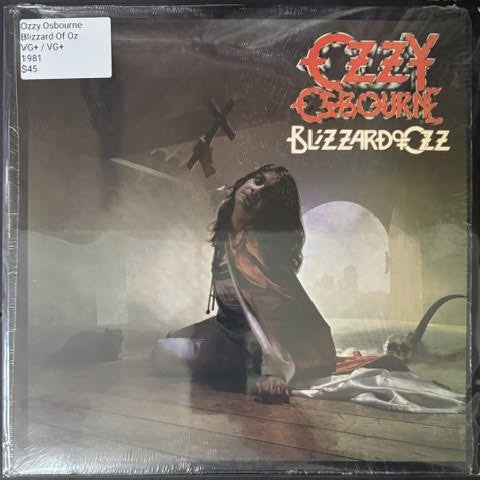 Ozzy Osbourne – Blizzard Of Ozz (Vinyl LP, 1981, Jet Records JZ 36812, Allen Zentz Mastering)