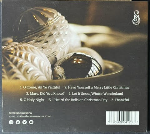 Mat & Savanna Shaw – Merry Little Christmas (CD, Album, 2020, Self-Released)