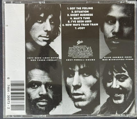 Jeff Beck Group – Rough And Ready (CD, Album, Reissue, Epic – EK 30973)