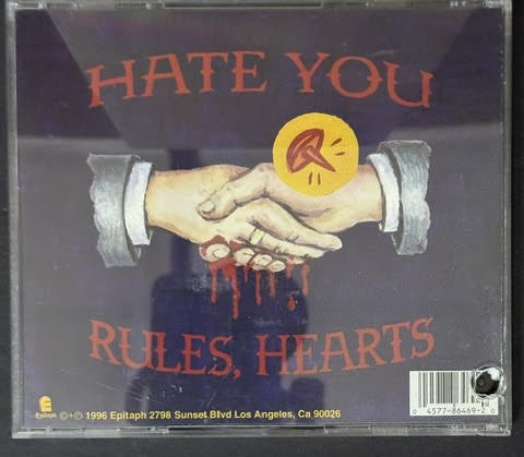 Daredevils – Hate You (CD Single, 1996, Epitaph 86469-2)