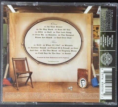 Foo Fighters – In Your Honor (2 CD, 2005, Roswell Records/RCA 82876 68038 2)