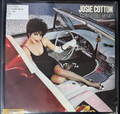 Josie Cotton – Convertible Music (LP, Album, Stereo, Specialty Pressing, 1982, Elektra)