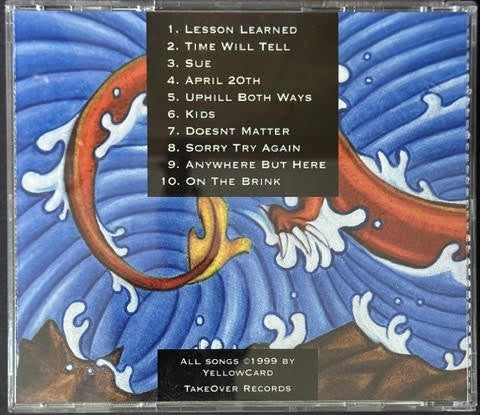 Yellowcard – Where We Stand (CD, Album, 1999, Takeover Records PMB193)