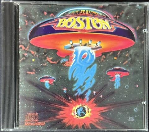 Boston – Boston (CD, 1991, Epic EK 34188, Columbia Pitman Pressing)