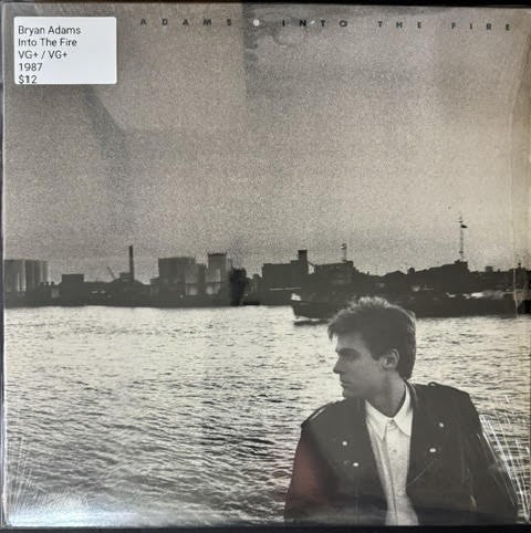 Bryan Adams – Into The Fire (Vinyl LP, 1987, A&M Records SP-3907, RCA Music Service Club Edition)