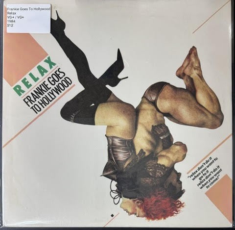Frankie Goes To Hollywood – Relax (12" Vinyl, 45 RPM, 1984, Island Records 0-96975, Specialty Pressing)