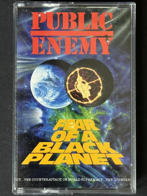 Public Enemy – Fear Of A Black Planet (Cassette Album, 1990, Def Jam Recordings CT 45413)