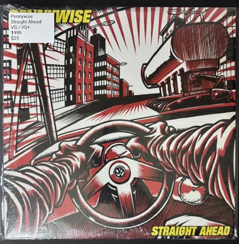 Pennywise – Straight Ahead (Vinyl LP, 1999, Epitaph 86553-1, U.S. Pressing)