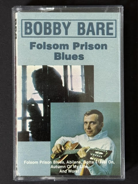 Bobby Bare – Folsom Prison Blues (Cassette, 1986, RCA Camden CAK-2290, Reissue)