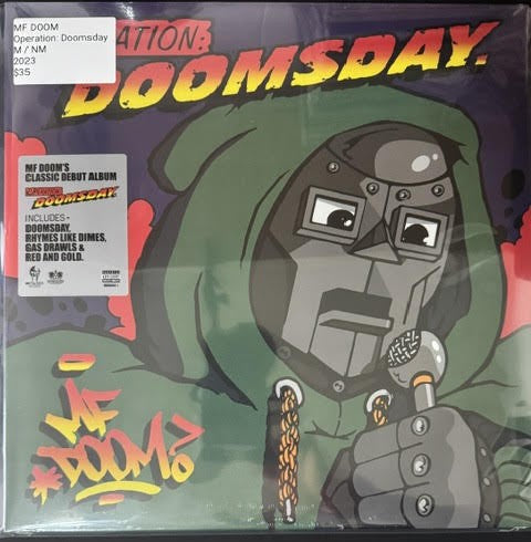 MF DOOM – Operation: Doomsday (2x Vinyl LP, 2023, Rhymesayers Entertainment RSE0352-1, Reissue)